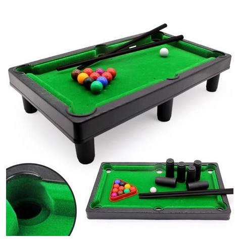 Deluxe Snooker Pool Table Set-MEJA BILLIARD MINI