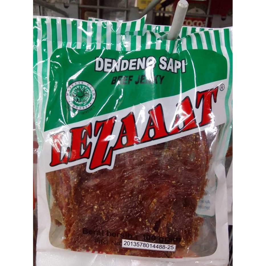

Dendeng Sapi Premium Enak Beef Jerky Nikmat 100 Gram Terlaris
