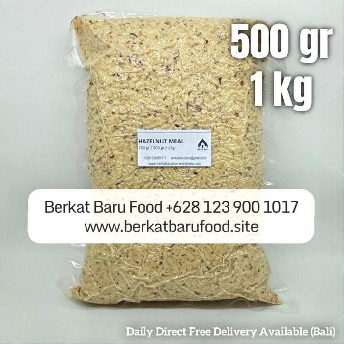 

Hazelnut Meal Ground 1 Kg 500 Gr 250 Gr Kacang Hazelnut Giling Powder Terlaris