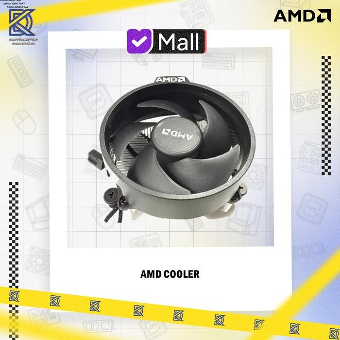 Amd Fan Cpu Cooler Original For Ryzen Am4