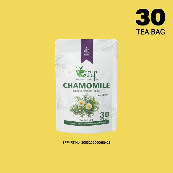 

Chamomile Tea : Chamomile Flower Tea / Teh Bunga Camomile (30 Tea Bag)