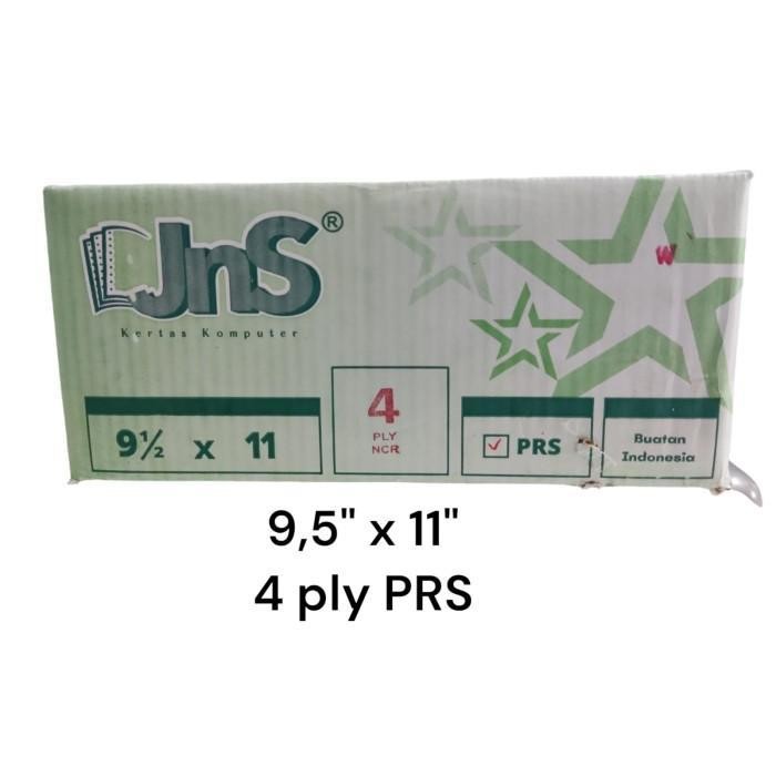 

Kertas Continuous Form JNS - 9 1/2 x 11" - 4 Ply (K4)