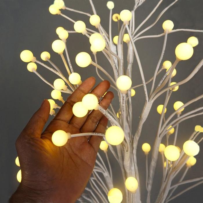 Lampu Dekorasi Pelaminan 2 Set Lampu Hiasan Dekorasi Wedding Mewah Event Pelaminan Lampu Kembang LED