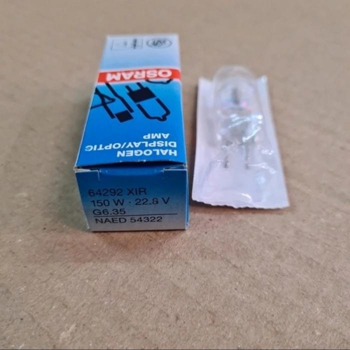Lampu Osram ORIGINAL 64292 XIR 22.8V 150W G6.35 NAED 54322