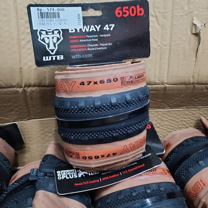 Wtb Byway 650B 47 Road Ban Gravel 27.5 Tanwall Tubeless Wtb 650B Gratisongkir
