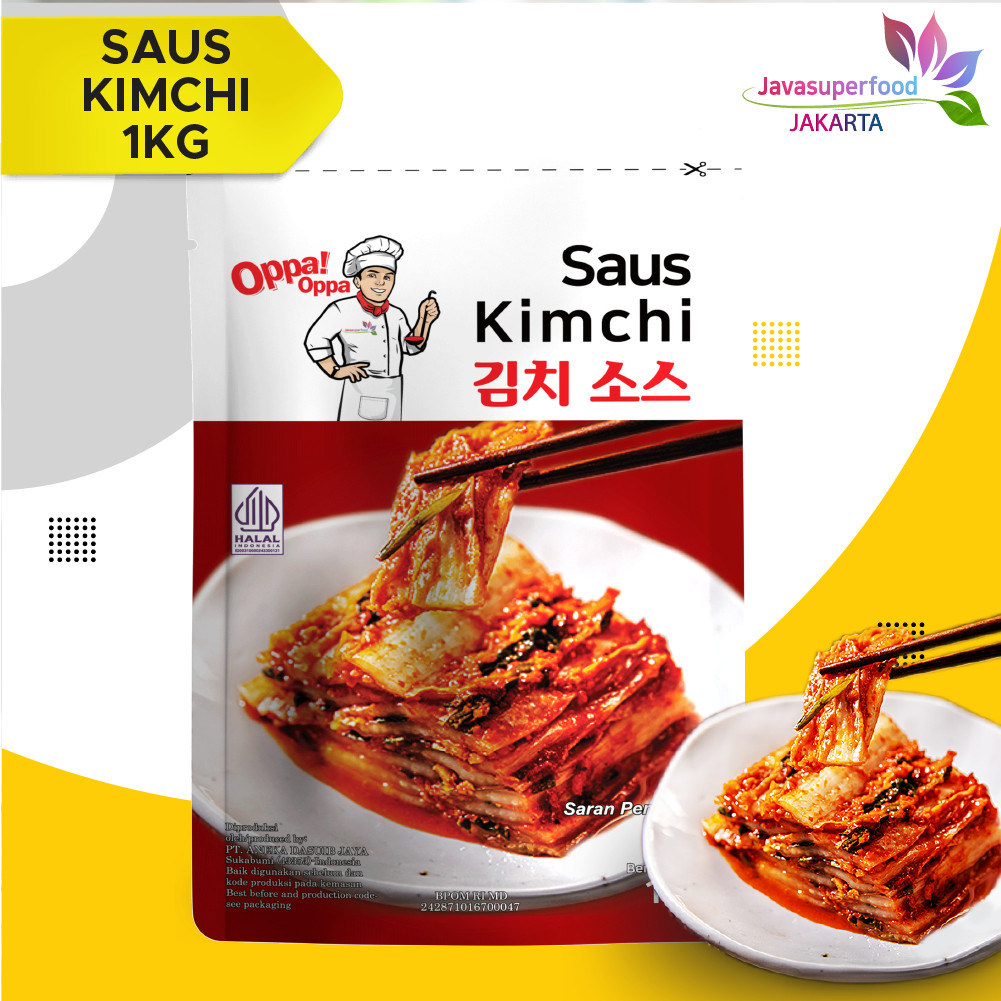

Saus Instan Saus Kimchi Korea 1kg/ Sauce Kimchi Korea Saus Oppa!Oppa