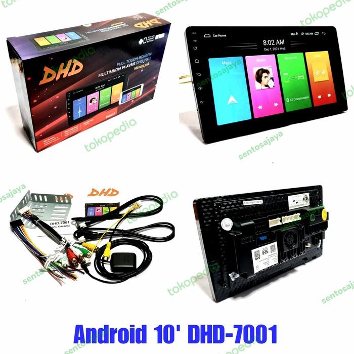 Head Unit Android 10 Inch DHD-7001
