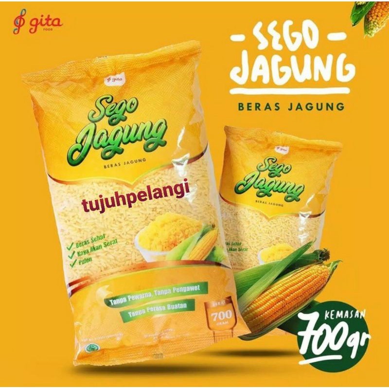 

Sego Jagung Nasi Jagung Beras Jagung 700 Gram