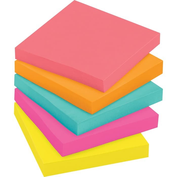 

Sticky Notes Post-it No. 654-5PK Uk. 76 x 76 mm