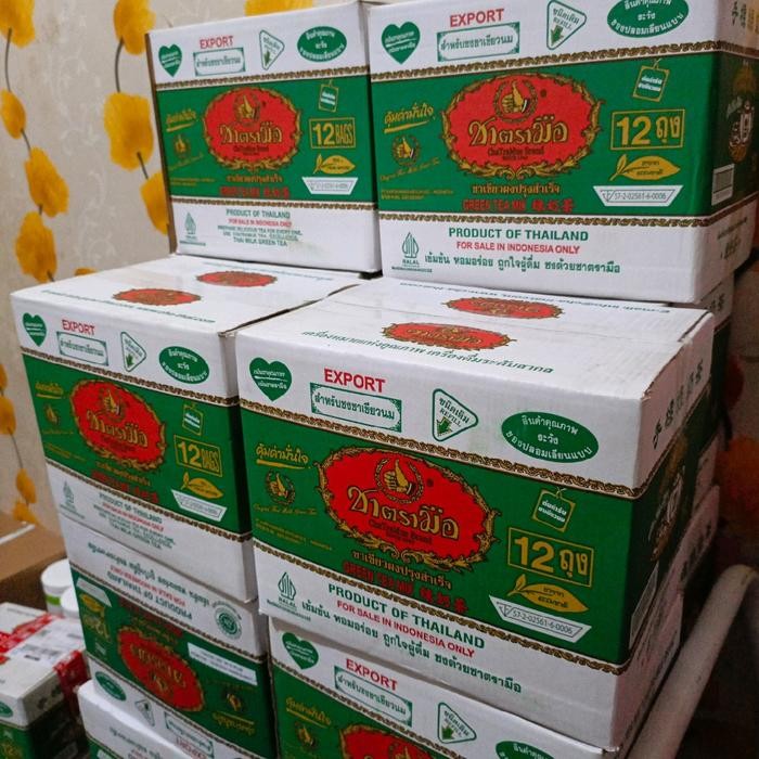 

Per DUS Teh Greentea Chatramue Per Dus isi 12pcs / PER DUS