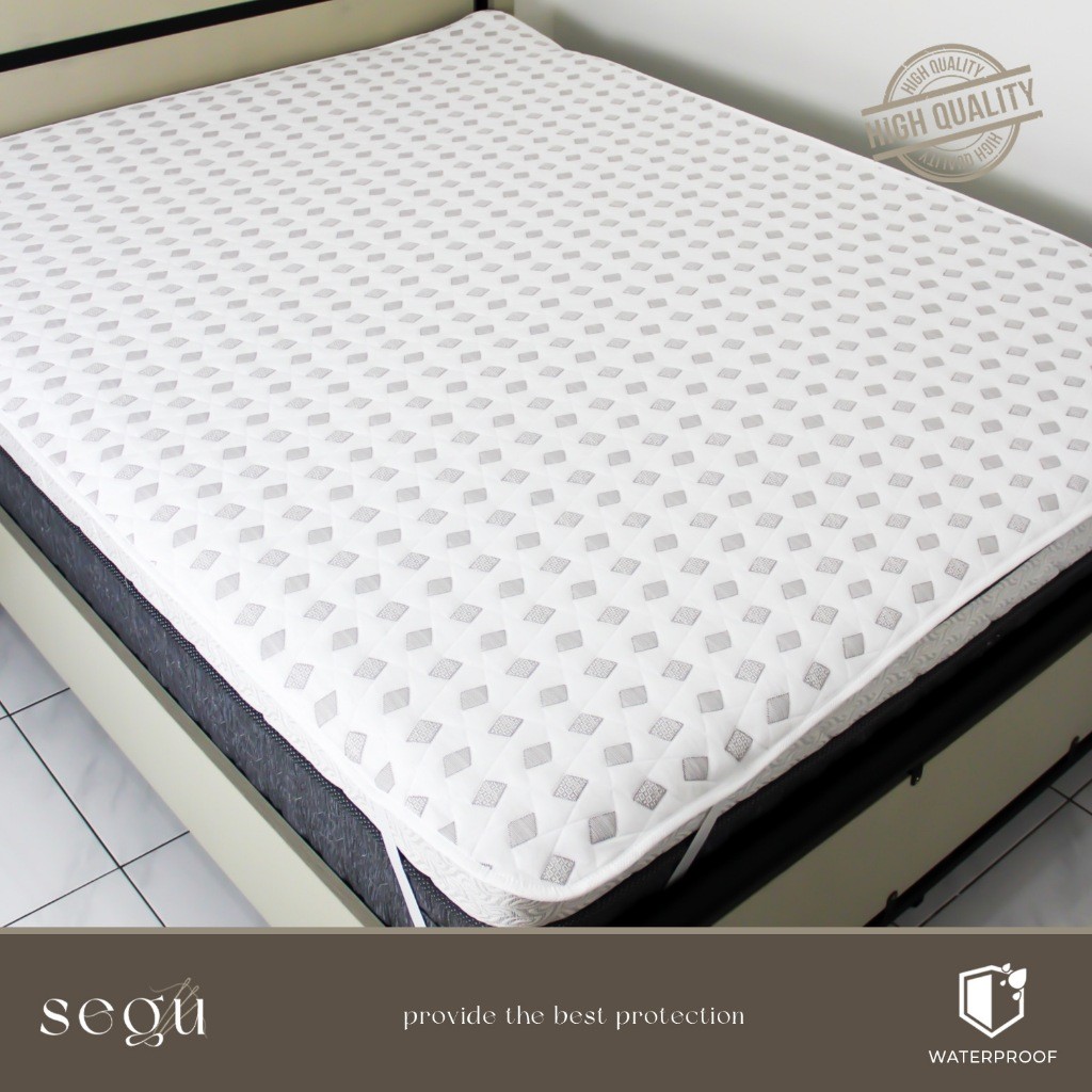 Matras Protector Waterproof / Pelindung Kasur / Matras Kasur Rajut Anti Air
