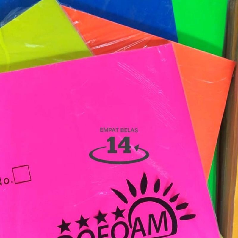 

1 Pak Kertas Karton Asturo Indofoam ( Warna Cerah ) Isi 50 Lembar