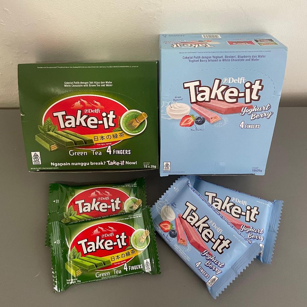 

WHYN!! DELFI TAKE IT 4F 35G ISI 10 PC GREEN TEA / YOGHURT BERRY (NEW)