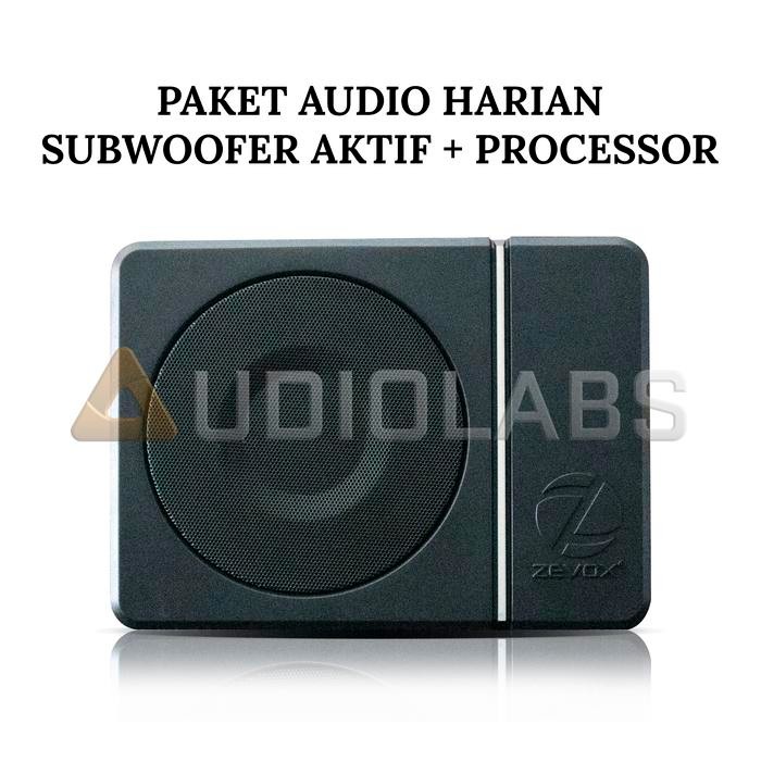 PREMIUM paket audio harian processor & subwoofer
