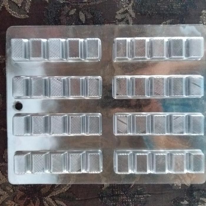 PREMIUM Cetakan Coklat Puding Mika Cocobar Dadu