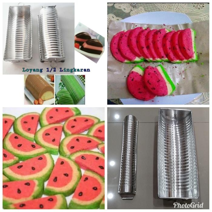 PREMIUM Cetakan puding semangka/cetakan bolu semangka