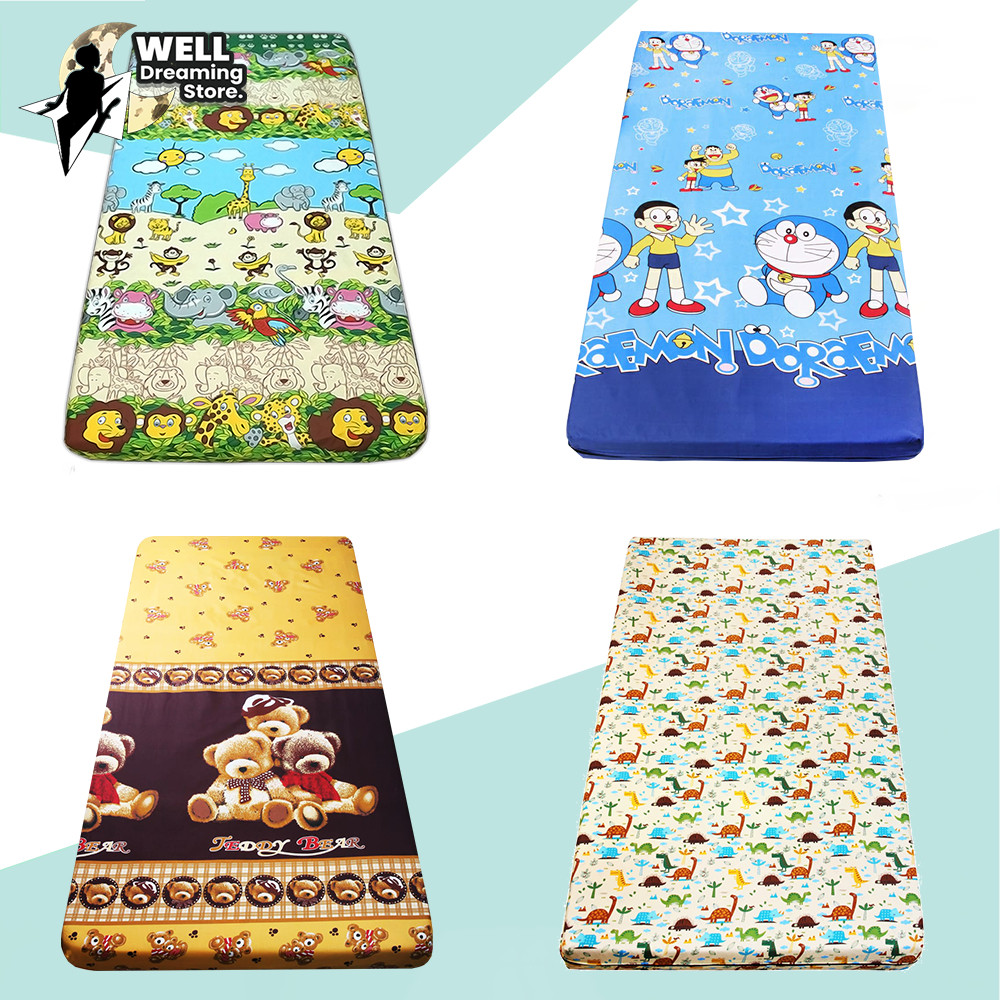 Sprei Resleting 100x200 Sarung Kasur Busa Resleting 100x200x15 - 100x200x20