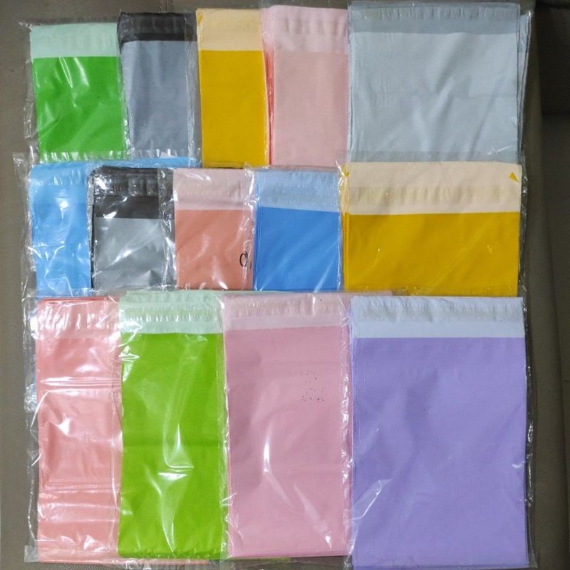 

Polymailer (20x30) Isi 100 Cuci Gudang Tebal 0.4 - 0.6 micron Aneka Warna