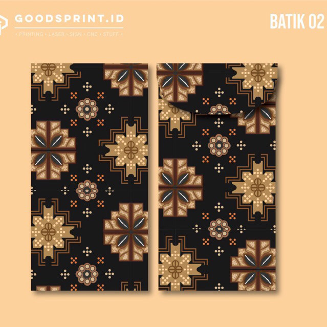 

6 Pcs Angpao Wedding Amplop Kondangan Motif Batik Angpao Panjang Amplop Uang