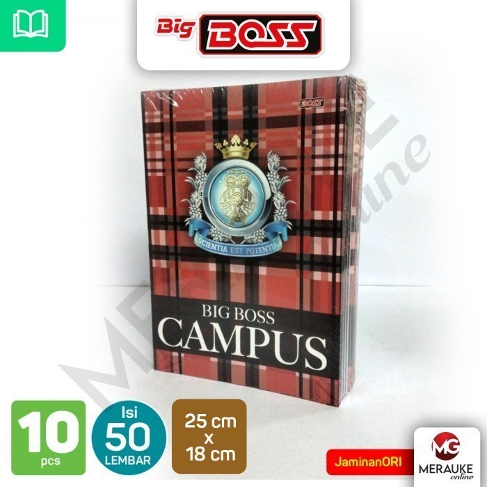 

Buku Tulis BigBoss Campus 50 Lembar
