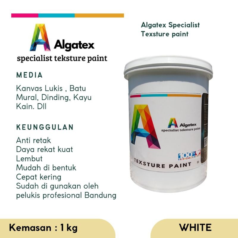 

Algapaint Tekstur Lukis 3D Akrilik/Modeling Paste/Texsture Acrylic/Tekstur Lukis/Cat Tekstur/Cat