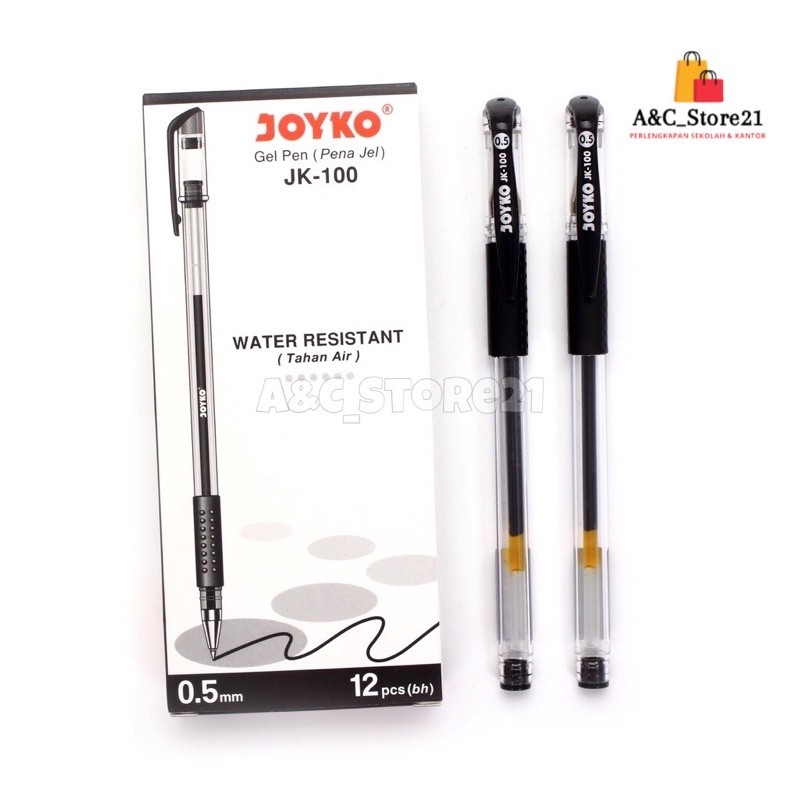 

PULPEN GELL JOYKO PEN JK-100 [LUSINAN] WE!!!