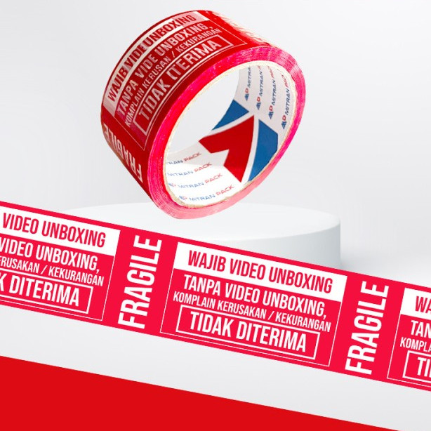 

Lakban Unboxing Fragile 45mm x 50yard WE!!!