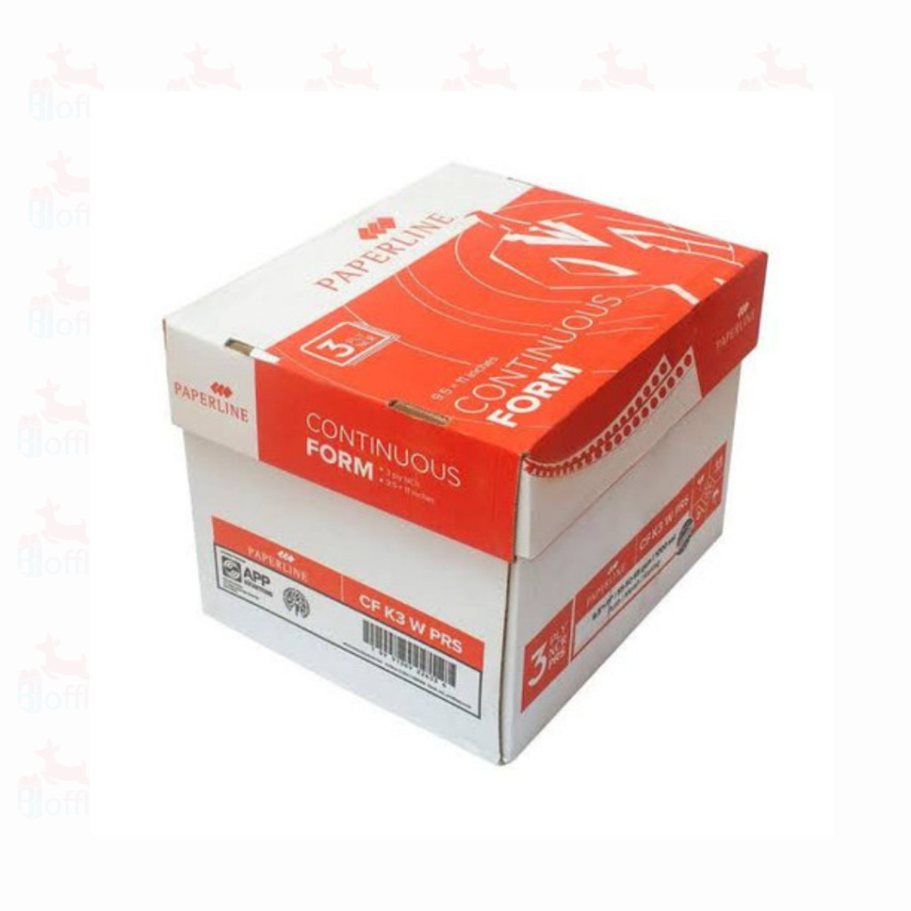 

Kertas Continuous Form 3 Ply PRS Paperline / CF 3 Ply Bagi 2 WE!!