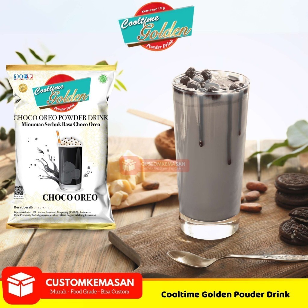 

WHYN!! Cooltime Golden Powder Drink 1kg / Cooltime Bubuk Minuman / Bubuk Minuman / Serbuk Minuman