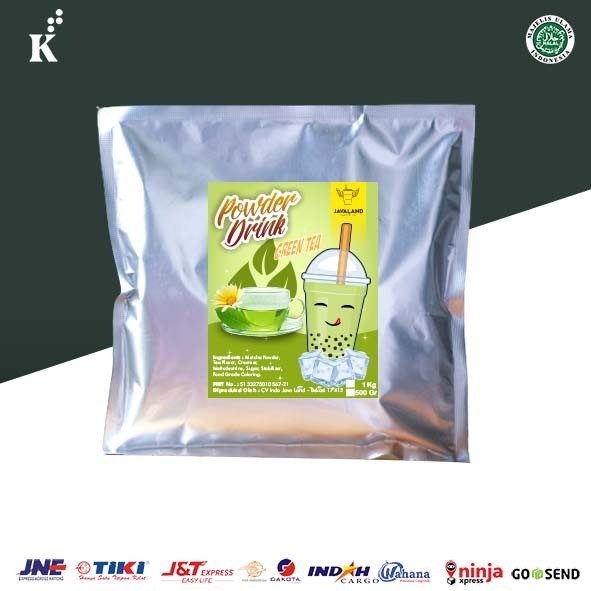 

WHYN!! Javaland Bubuk Minuman Rasa Green Tea / Matcha 500 gram - Regular Plain Bubble Powder Drink