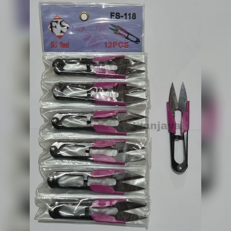 

Gunting catrek / cekris / potong benang / thread cutter kecil F-Strong fstrong FS-118 fs118 (12 pcs)