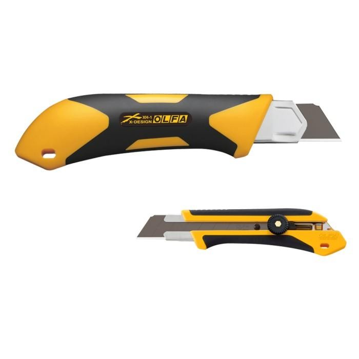 

No Na - Pisau Cutter 25Mm Xh-1 Olfa Ratchet-Lock Utility Knife Original