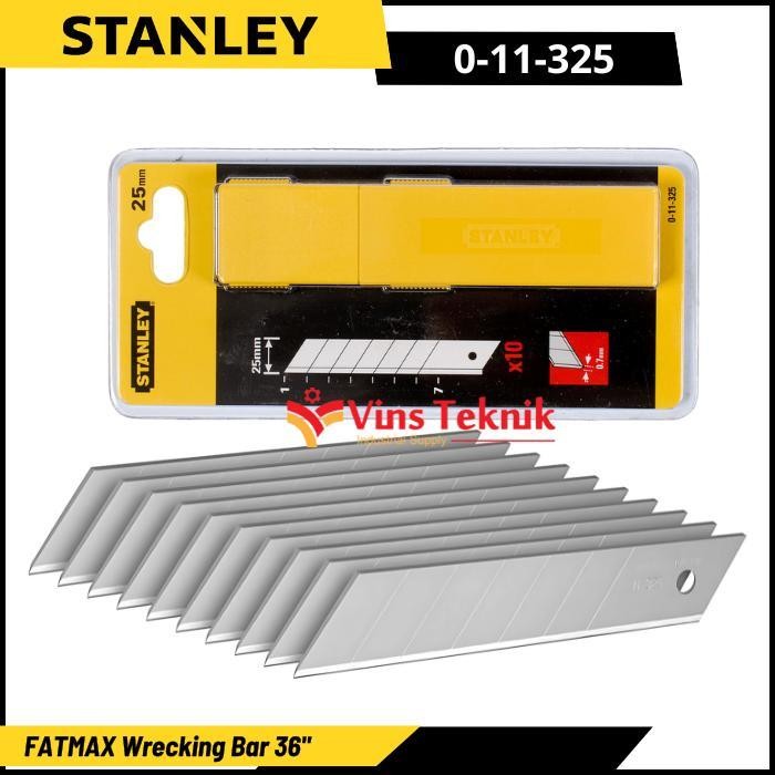 

No Na - Stanley 0-11-325 Isi Cutter Mata Cuter 25Mm Knife Blades Quick Point