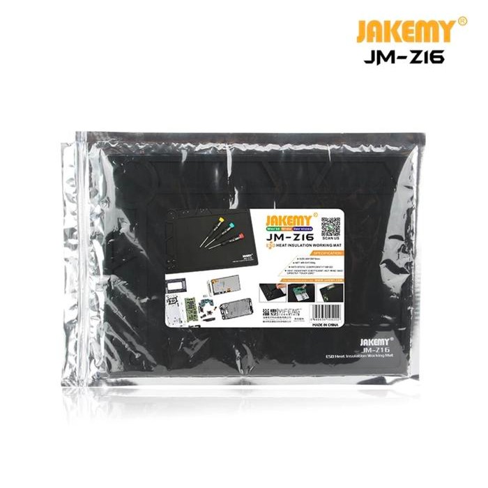

No Na - Jakemy Jm-Z16 Magnetic Heat Insulation Silicone Working Mat For Solder