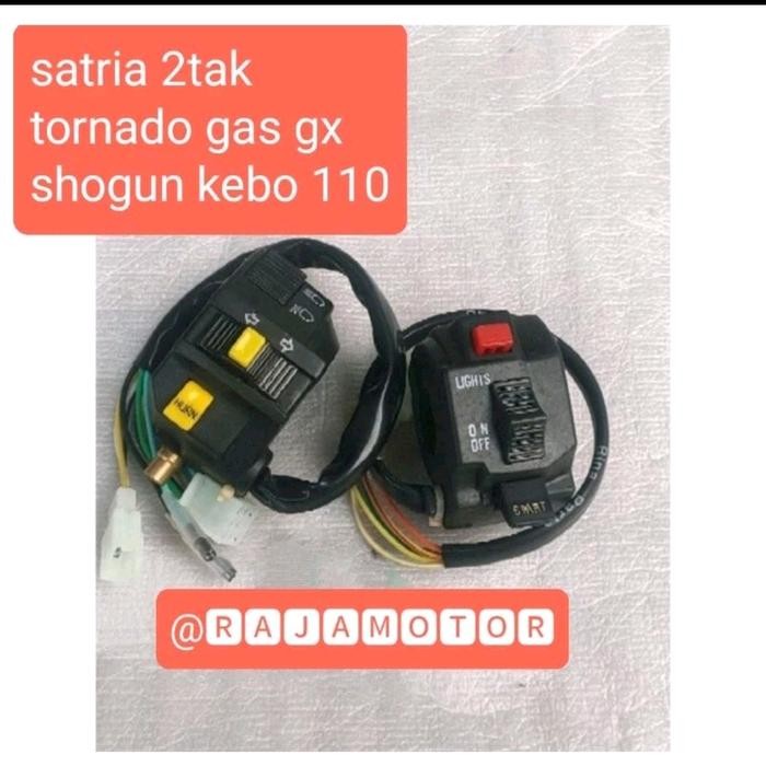 SAKLAR HOLDER KIRI KANAN TORNADO GS GX SATRIA 2TAK SHO KEBO 110 BERKUALITAS