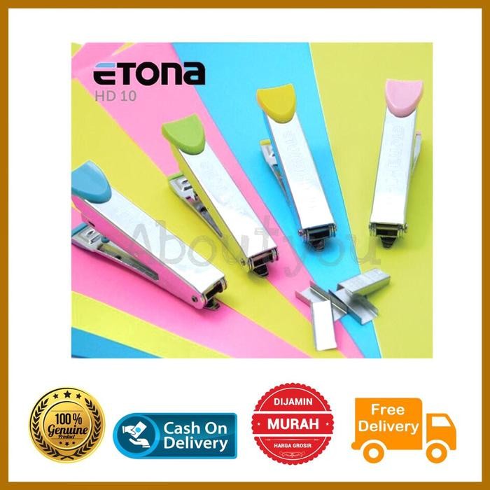 

No Na - 12 Pcs Staples / Stapler Kertas Warna Warni Berkualitas No Hd10 Aboutyou Stationery Binder