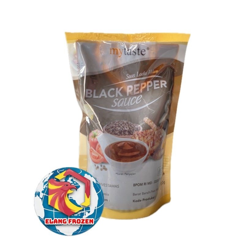 

Saus My Taste Lada Hitam 500gr