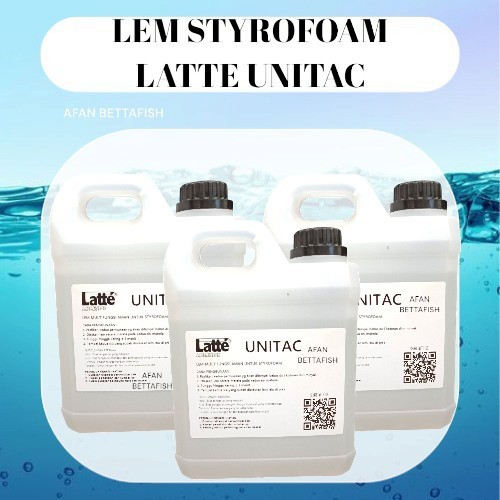 

Lem Styrofoam Gabus Latte Unitec 1 Liter WE!!!