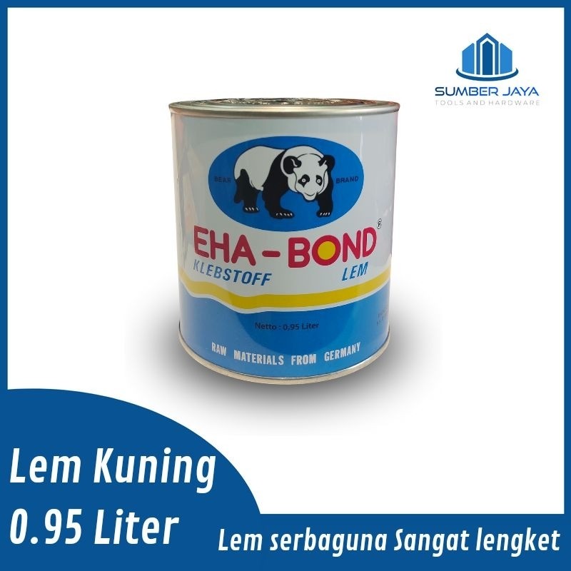 

Lem Kuning Serbaguna EHA BOND 0,95 Liter WE!!!
