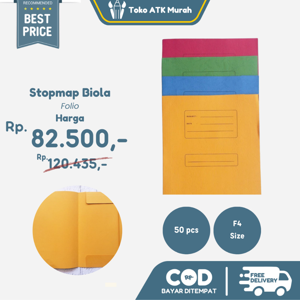 

Stopmap / Map Kertas Biola / Document & Desk Organizer WE!!