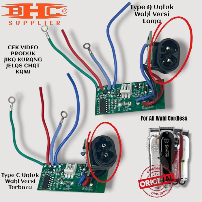 Pcb Papan Modul Mesin Cukur Rambut Wahl Magic Clip Super Taper Legend Senior Cordless Sukucadang