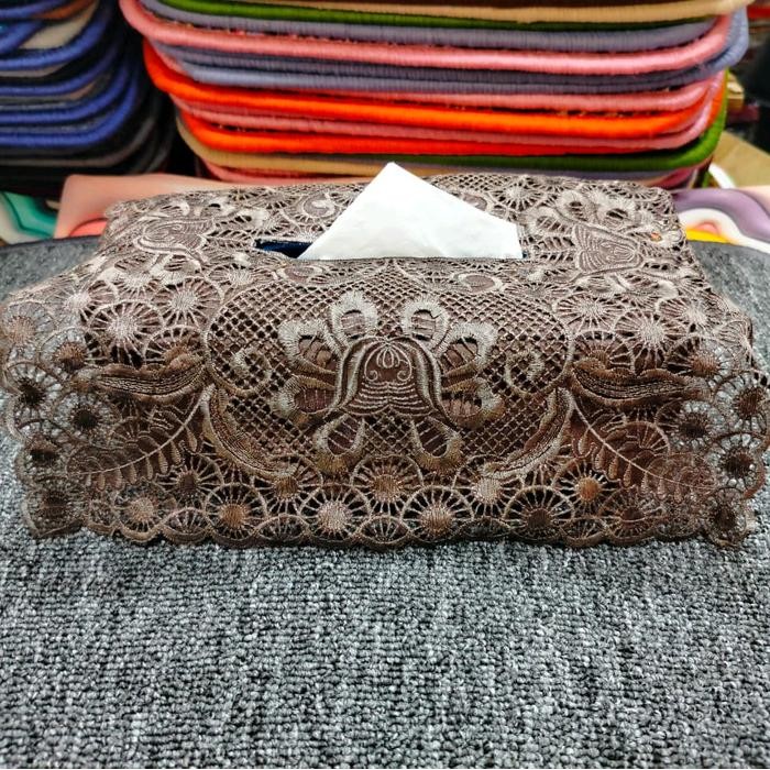 sarung tisu/cover tisu bordir