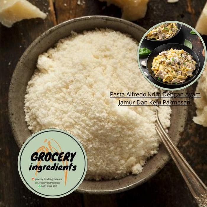 

CHEESE PARMESAN GRATED / KEJU PARUT - FROM ITALY- 250GR