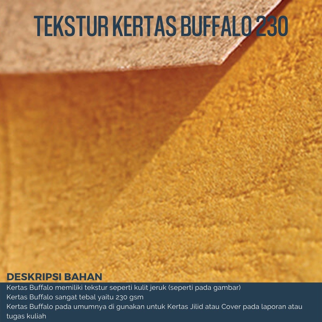

Kertas Buffalo F4 isi 30 lembar / Kertas Jilid Buffalo F4