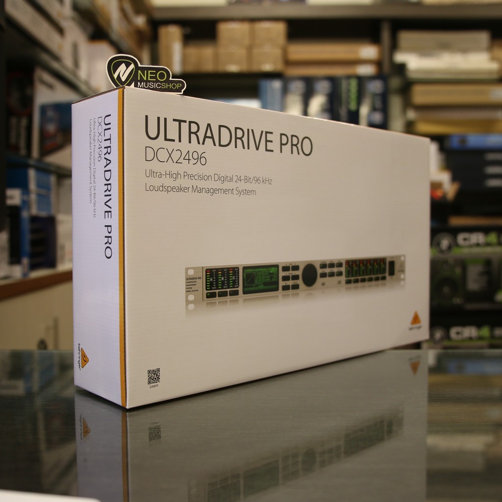 Behringer DCX2496 Loudspeaker Management System - DLMS - 3 Inputs Original Bergaransi