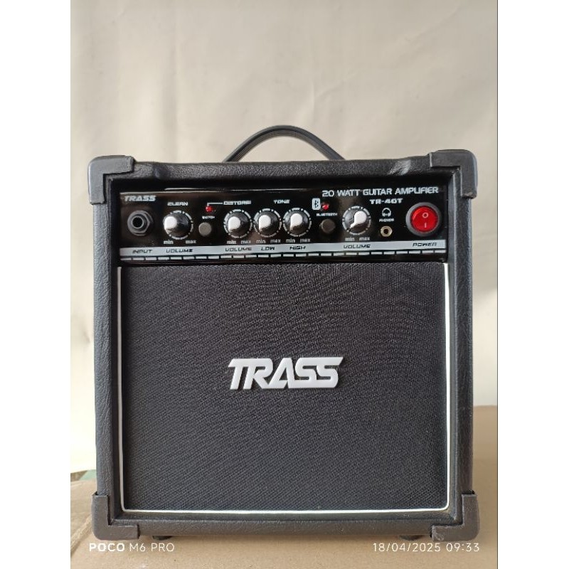 Ampli Gitar Listrik 4 Inch Bluetooth