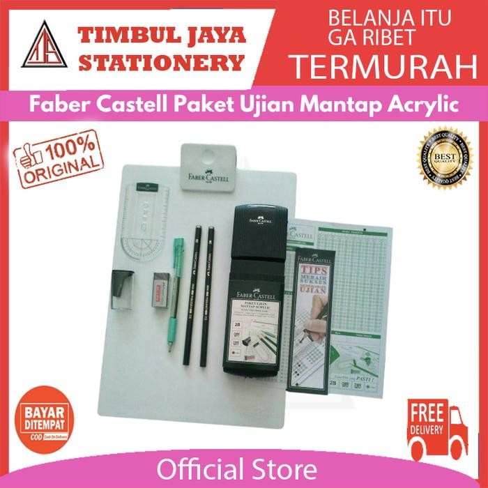

PAKET UJIAN FABER CASTEL MANTAP ACRYLIC