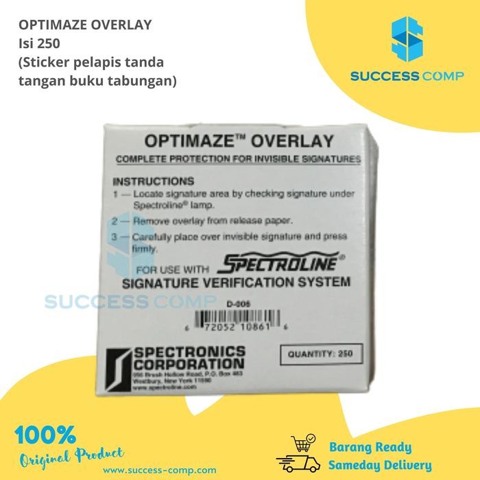 

Optimaze Overlay Spectroline Signature Sistem