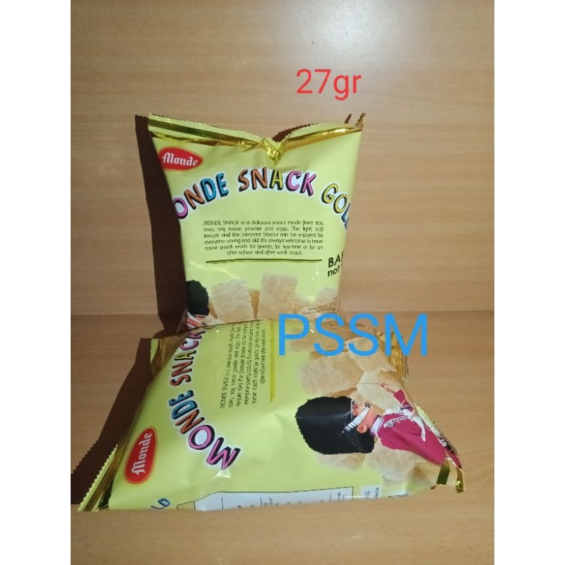 

Monde Snack gold mini 27 gr isi (15) pcs WE!!