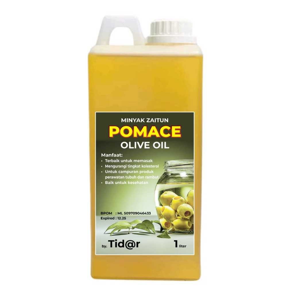 

Olive Oil Pomace \ Minyak Zaitun Pomace 1 LITER Terbaik Memasak Menumis Menggoreng